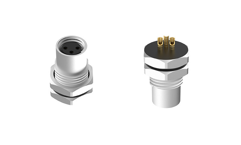 M8 Circular Connector Solder Type