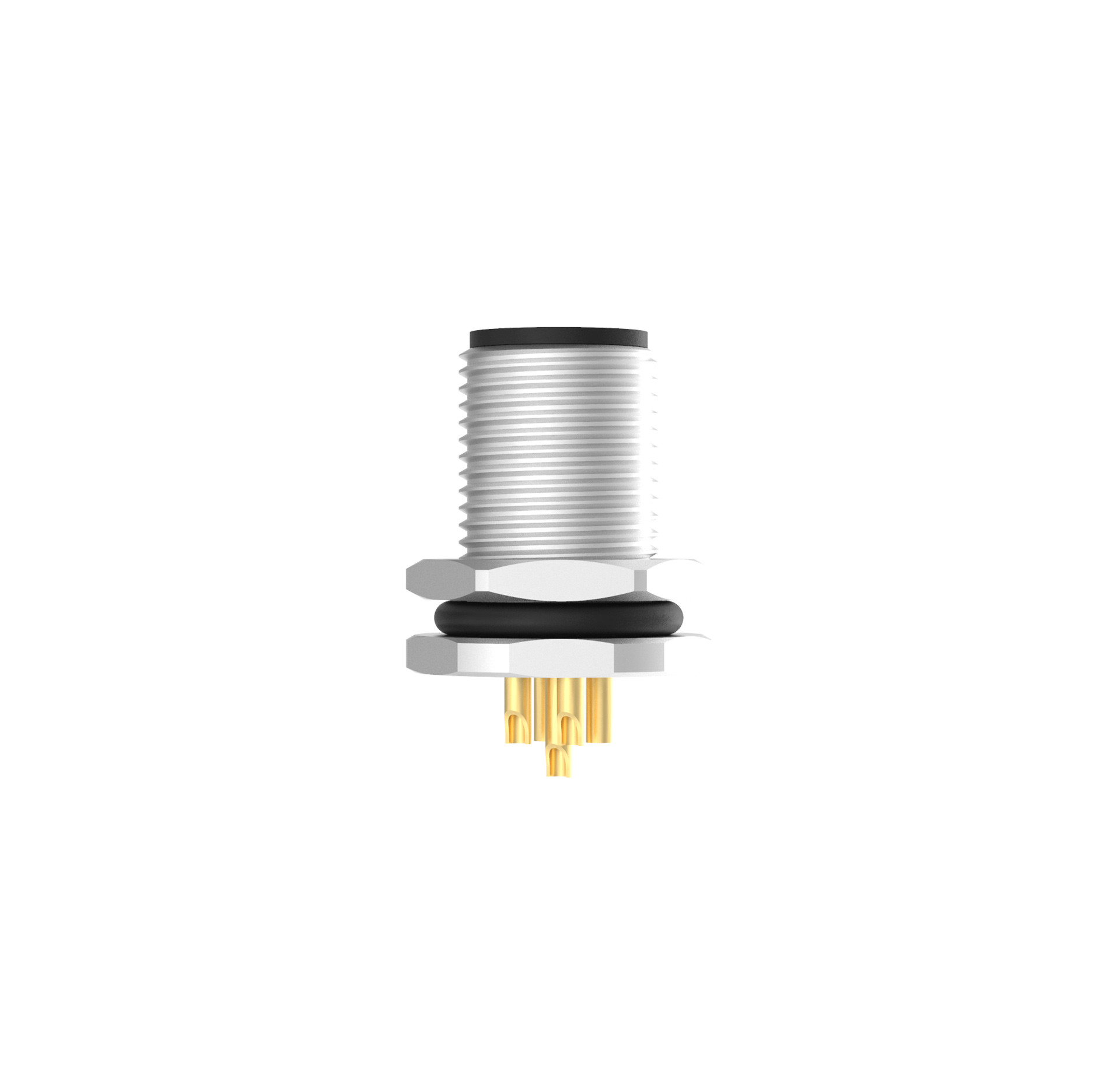 M12 Panel Mount Connector