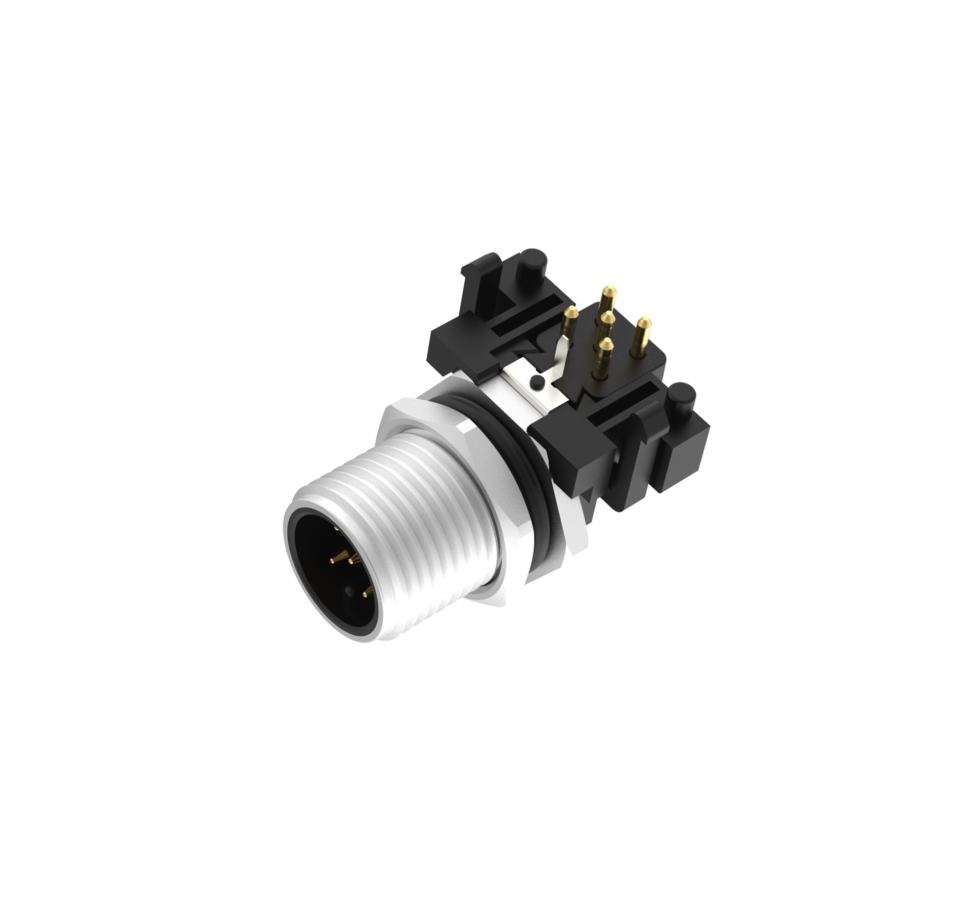 M12 Angled Socket Connector