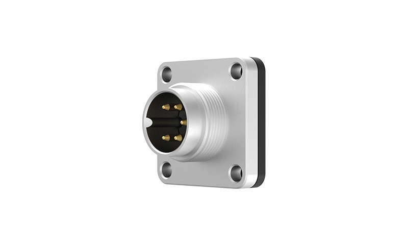 M16 Square Flange Connector