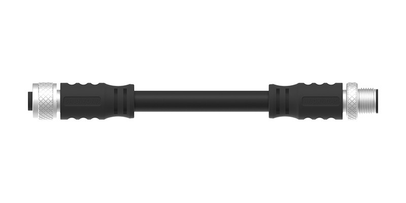 M12 Pre-Molded Cable Assemblies Straight