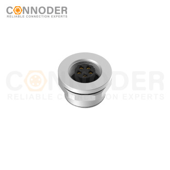 Wholesale M9 Circular Connectors Front Mount Female Solder Connectio, Rear Fastened