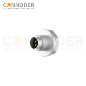 Wholesale M9 Circular Connectors Front Mount Male Solder Connectio, Rear Fastened