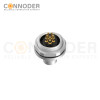 Wholesale M9 5 Pin Circular Connectors Front Mount Male Solder Connectio, Rear Fastened