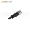 M9 Female Cable Connector-Straight Overmolded Cable,UL, PUR, black,Solder Connection,A code,