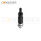 M9 Male Cable Connector-Straight Overmolded Cable,UL, PUR, black,Solder Connection,A code,