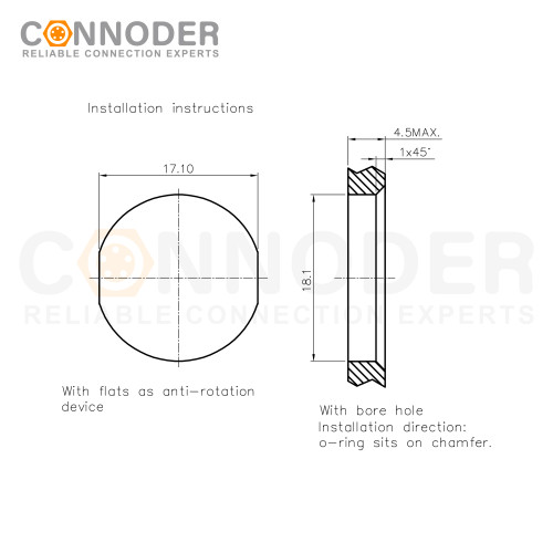 Wholesale M16 2-24 Pin Circular Connector | Male Rear Fastened Nuts Welded Install Waterproof Metal Industrial Circular Connectors