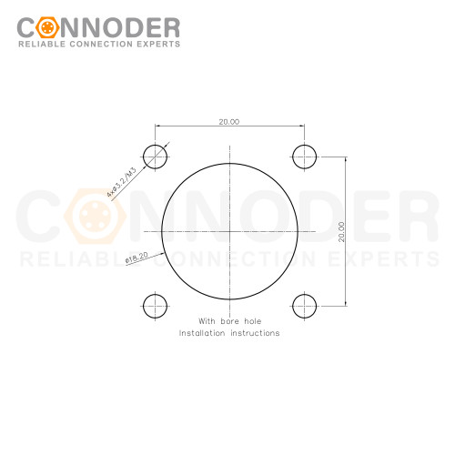 Wholesale M16 2-24 Pin Circular ConnectorSquare Flange Socket | IP67 Waterproof Solder Metal Type Connector Solder Type Male Female Plug