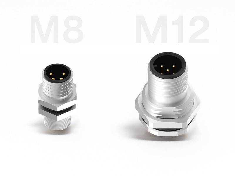 Comparison of M12 Circular Connectors and M8 Connectors