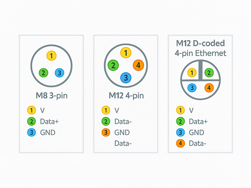 Compact option suitable for sensor applications with limited space