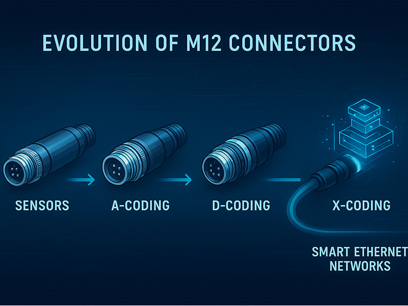 Evolution process of M12 connector