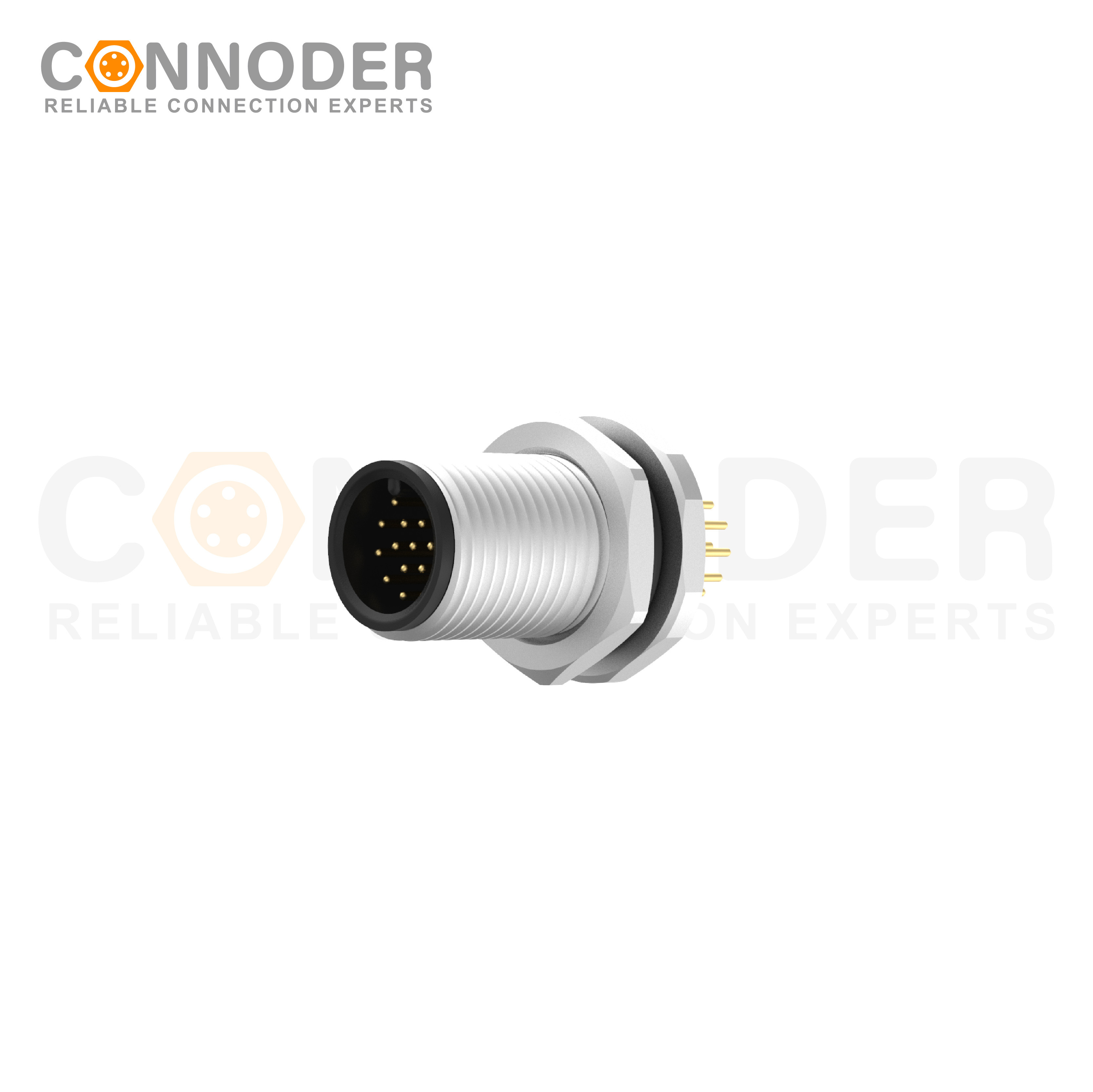 M12 Male 17 Pin Circular Connector