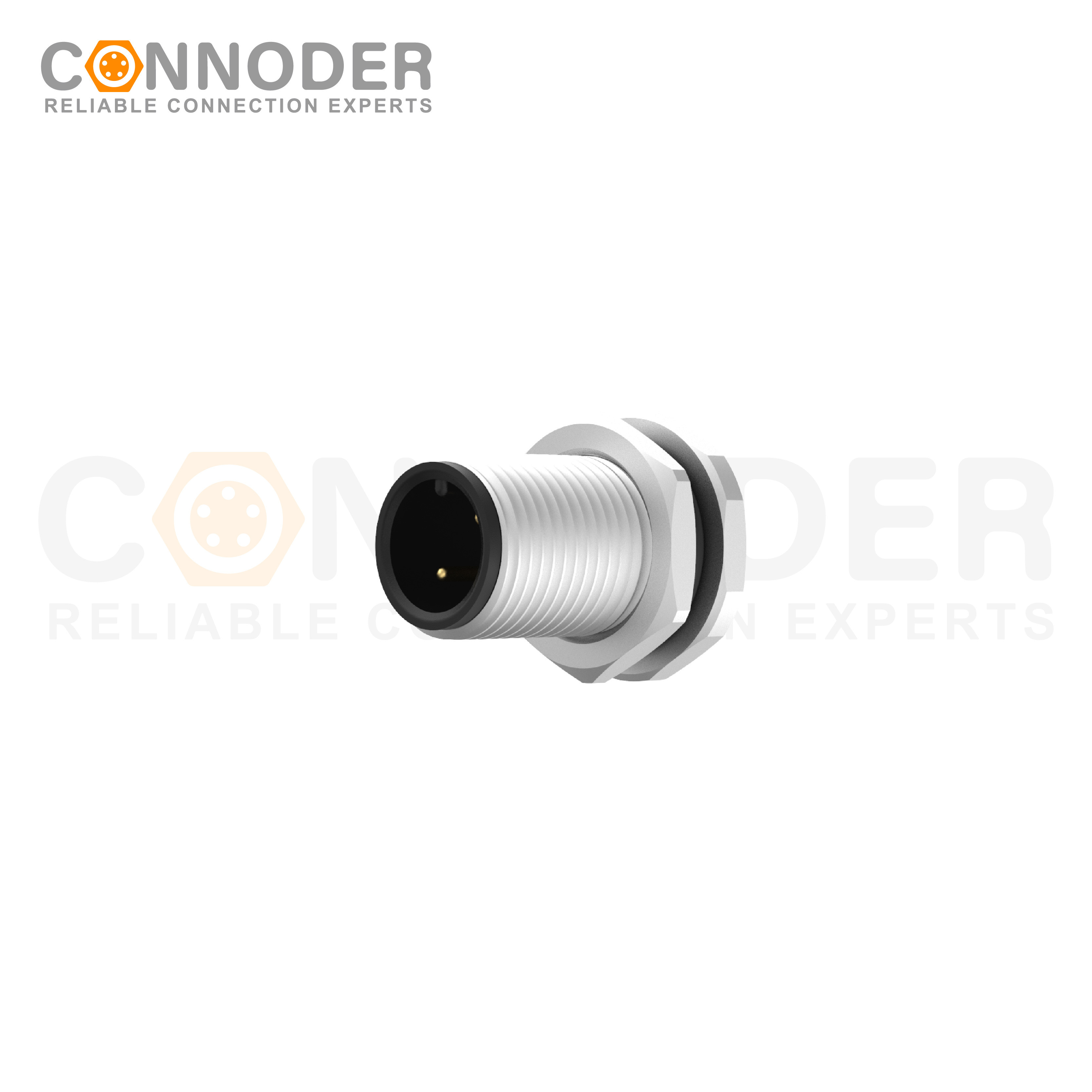 M12 A 2 Pin Circular Connector