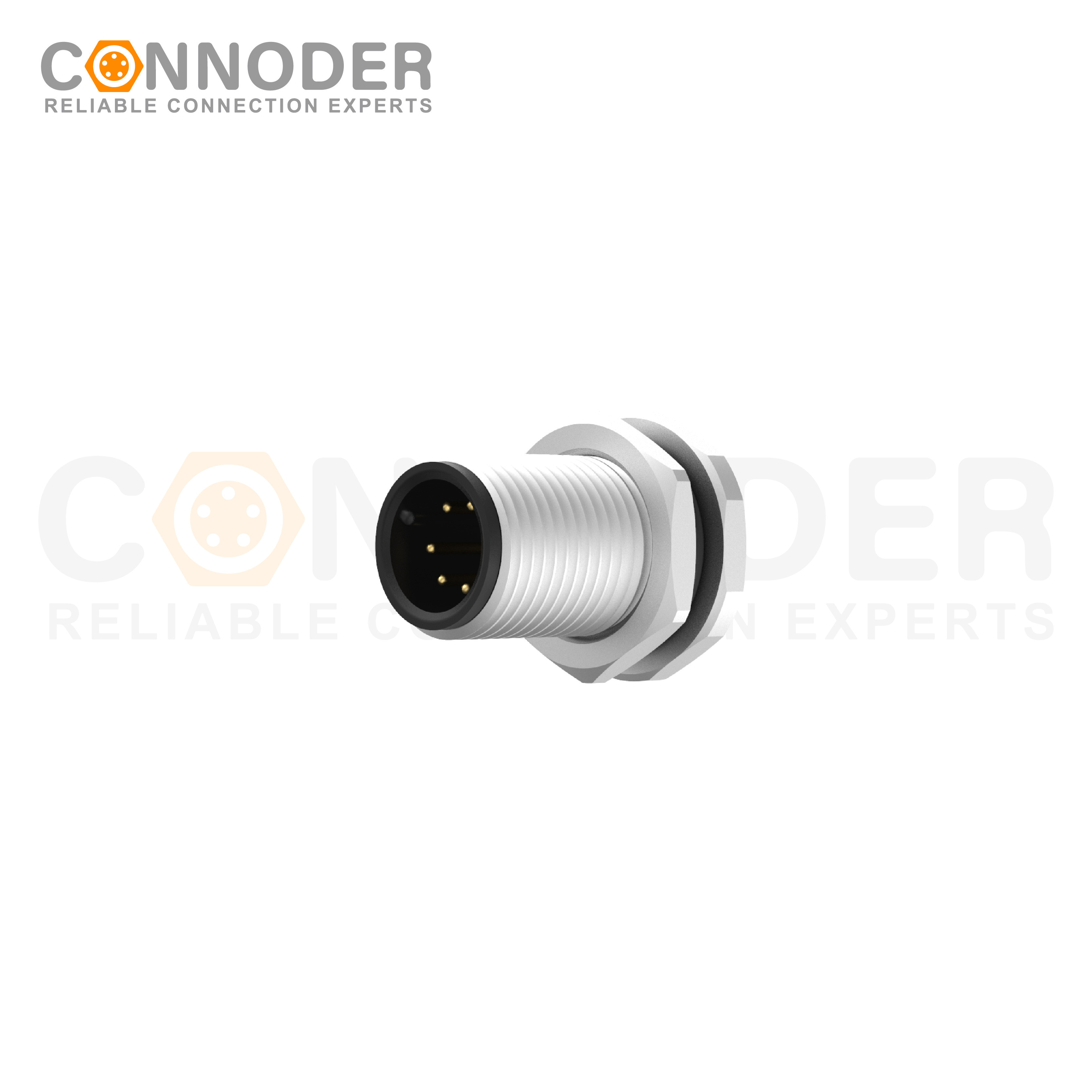 M12 A 6 Pin Circular Connector