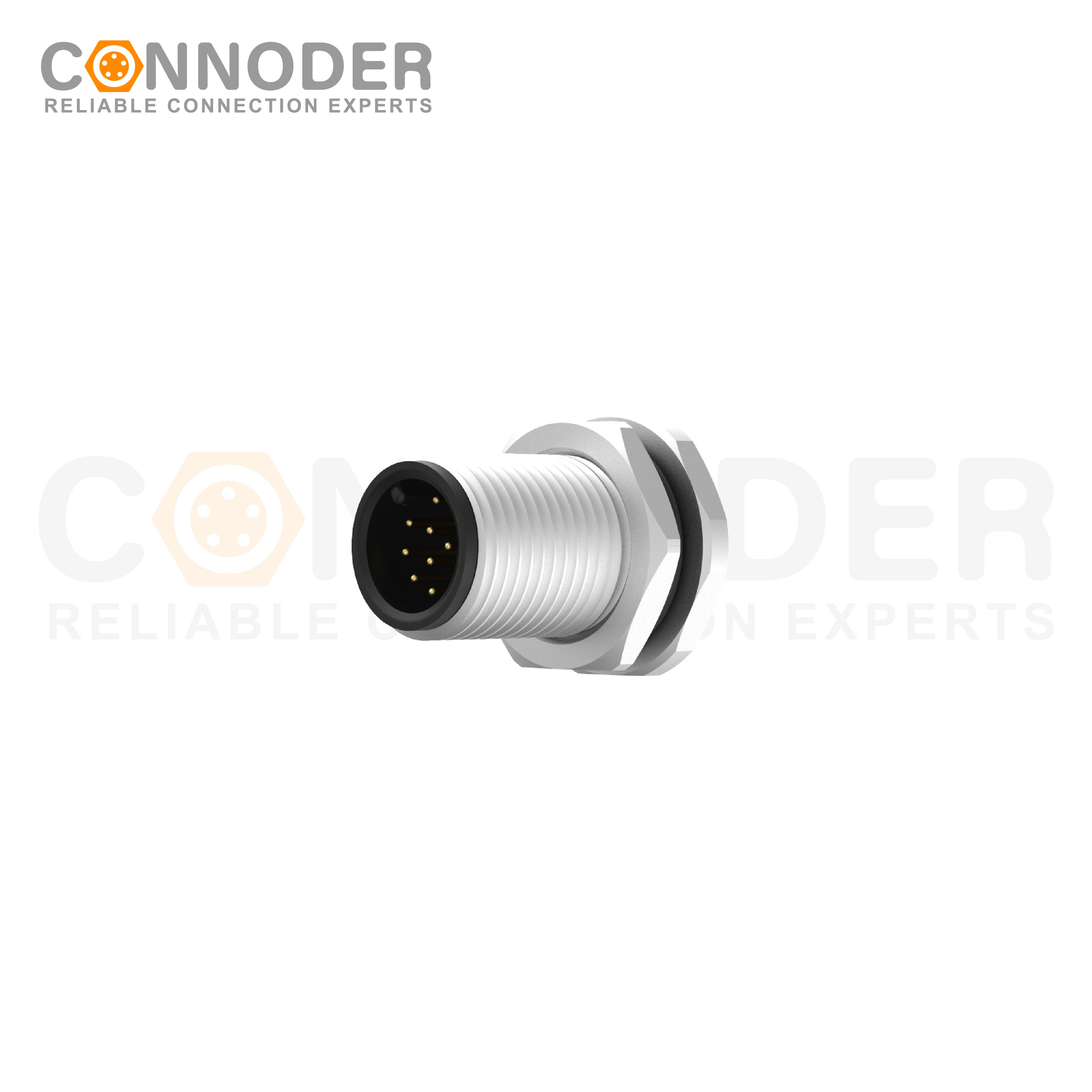 M12 A 12 Pin Circular Connector