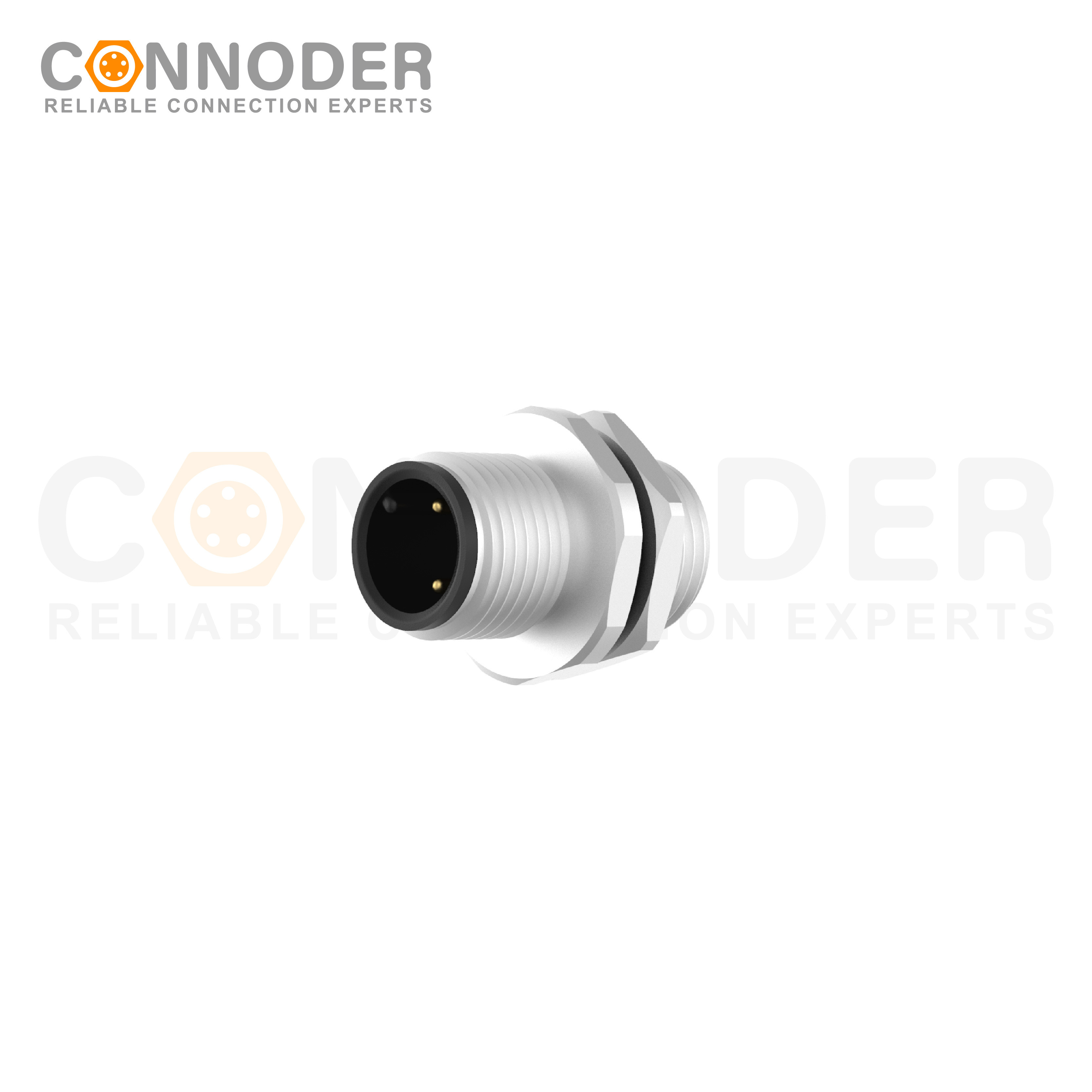 M12 A 2 Pin Circular Connector