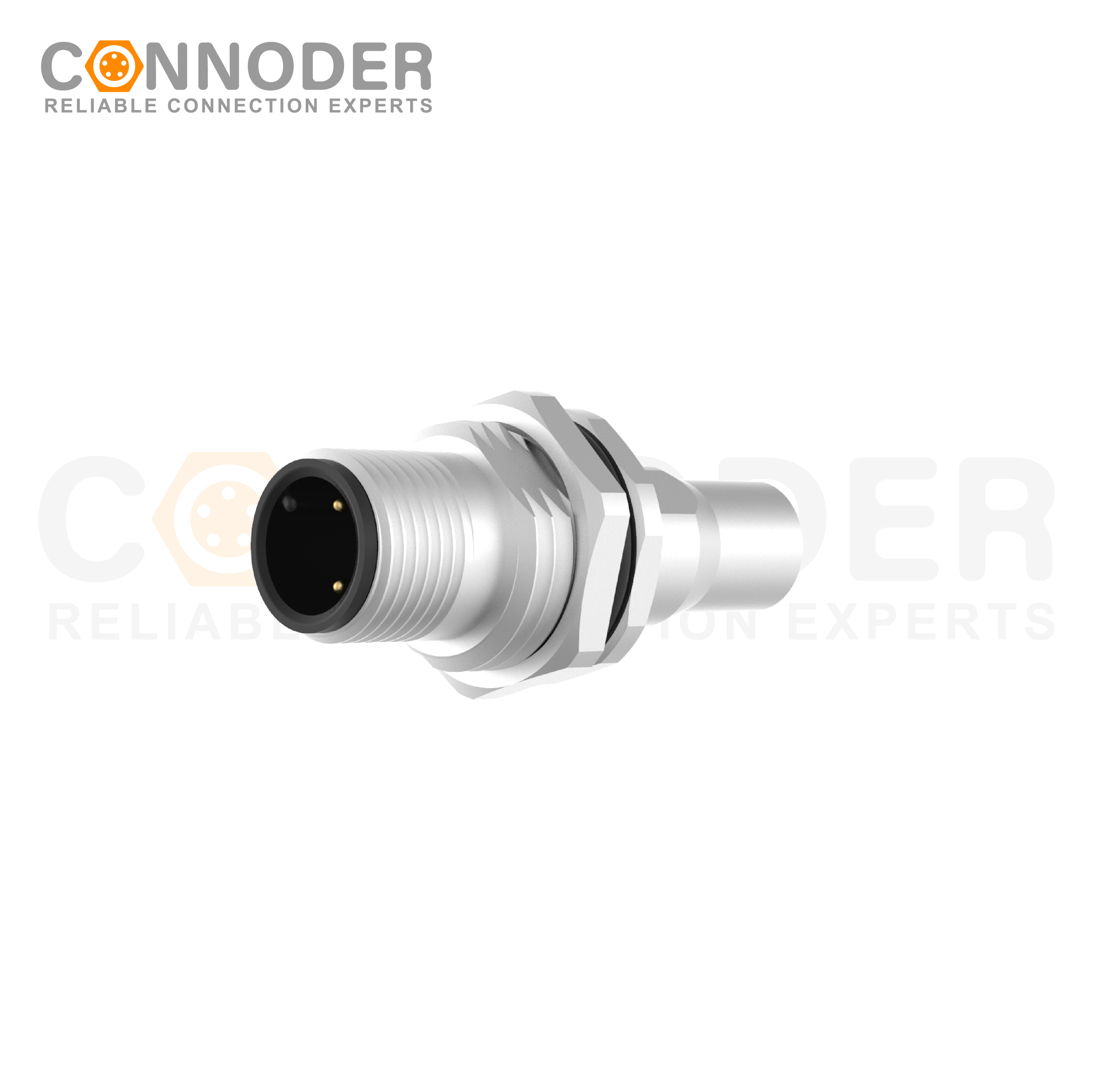 M12 A 2 Pin Circular Connector