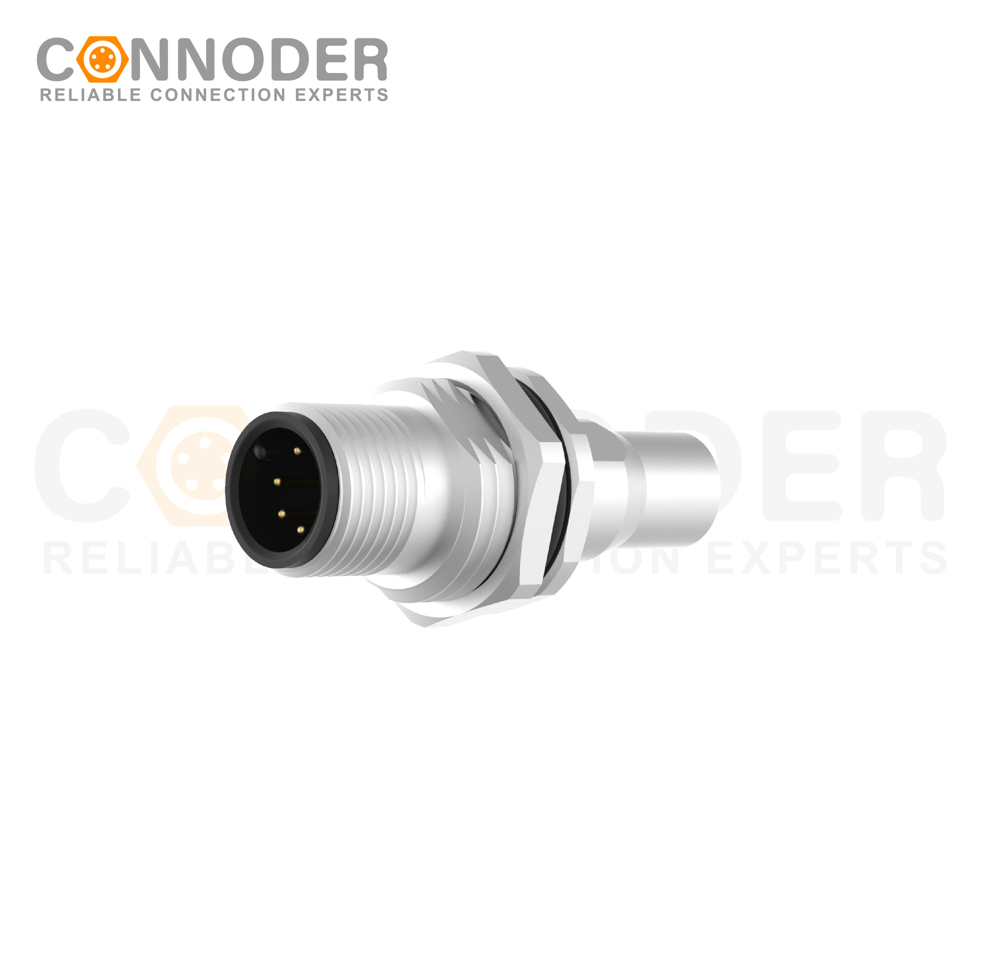 M12 A 6 Pin Circular Connector