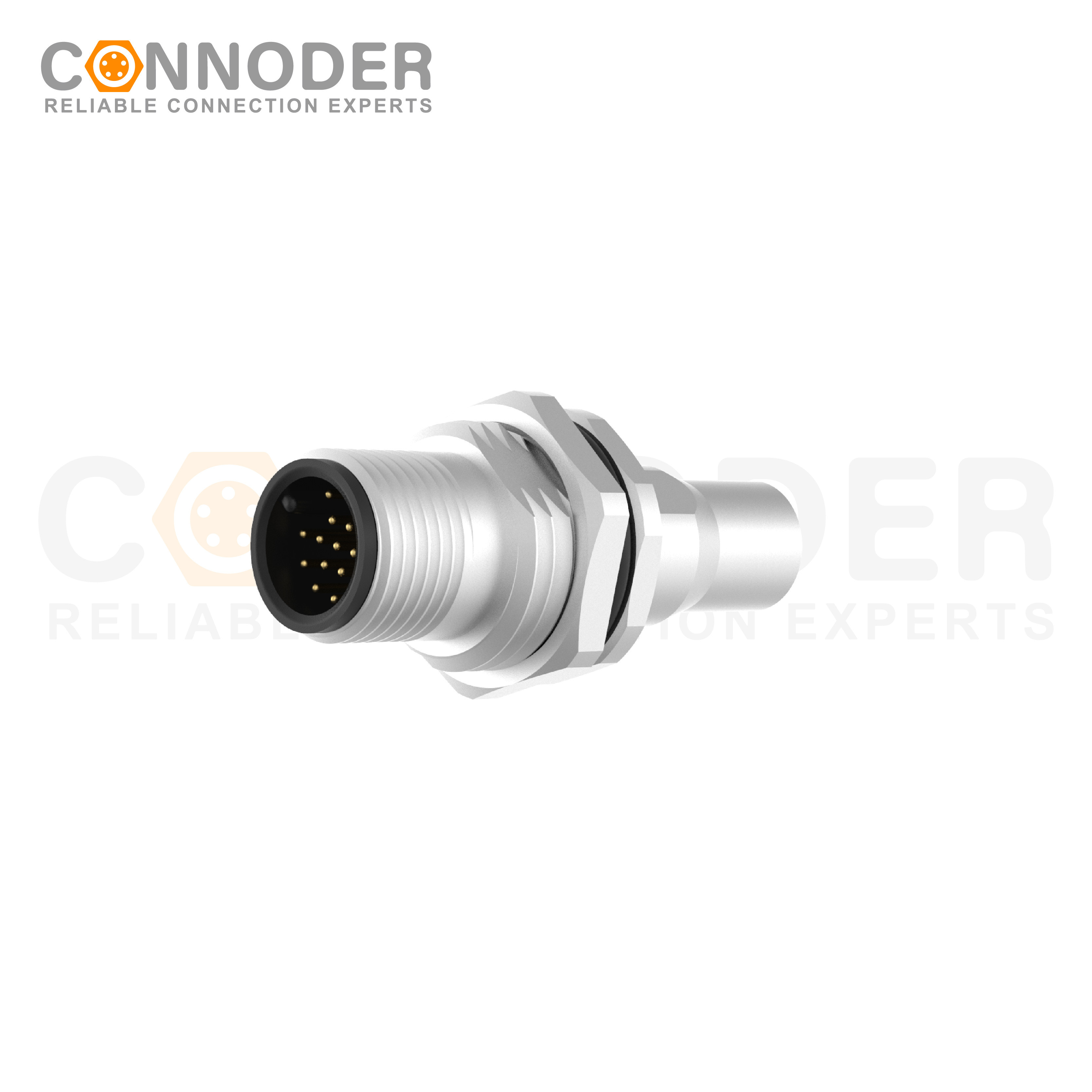 M12 A 17 Pin Circular Connector