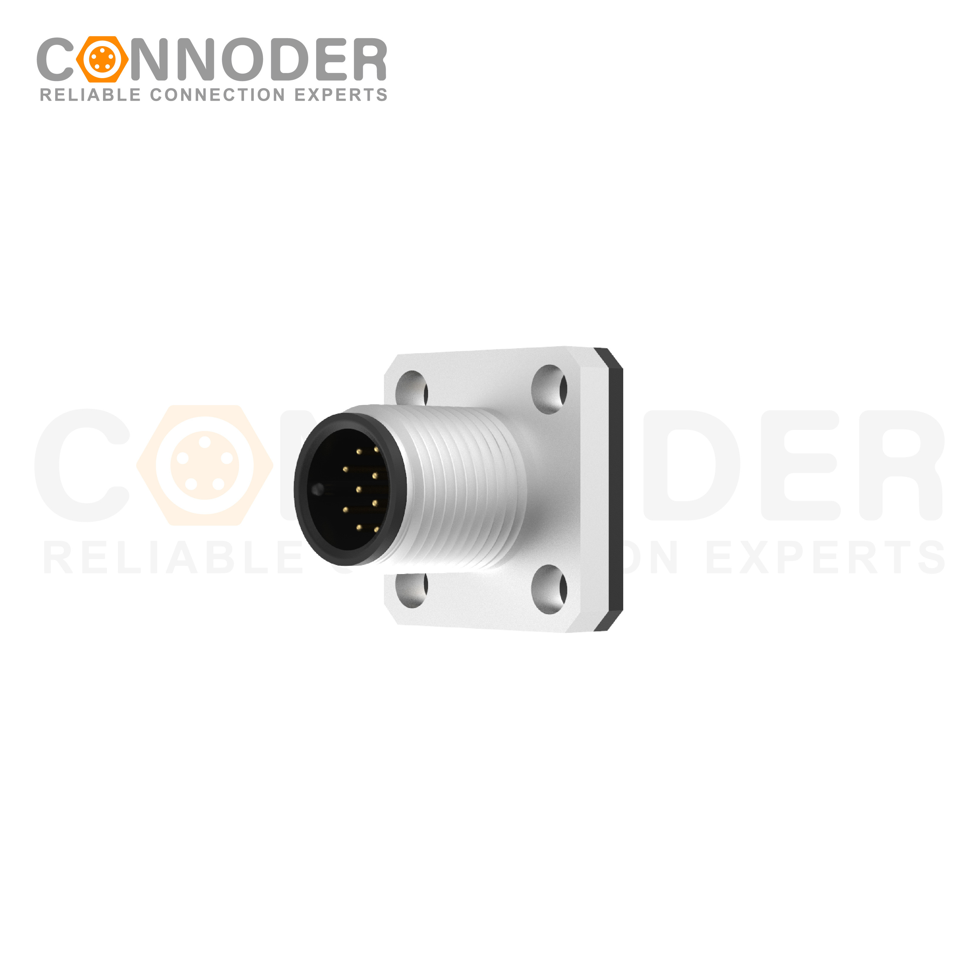 M12 A 12 Pin Circular Connector