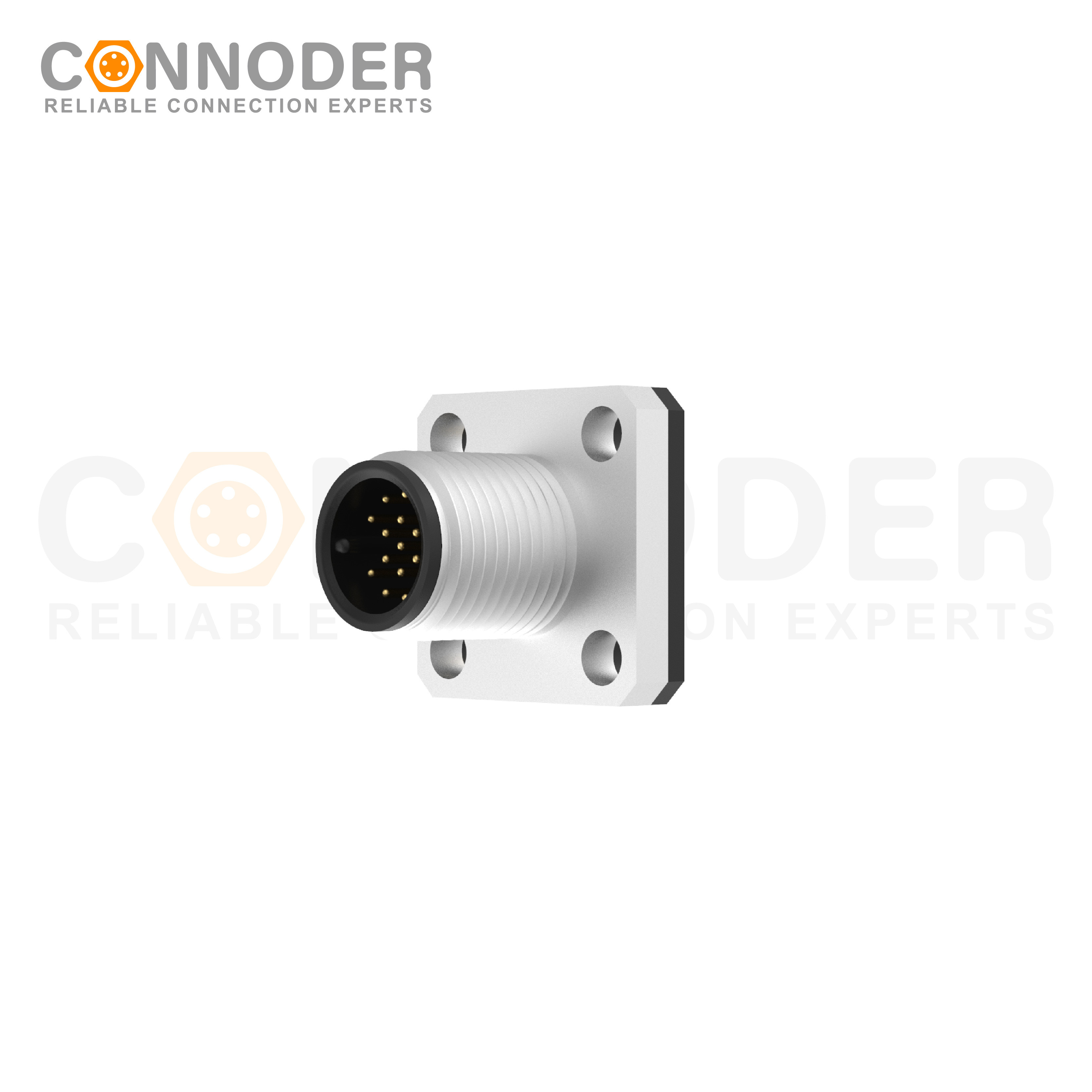 M12 A 17 Pin Circular Connector