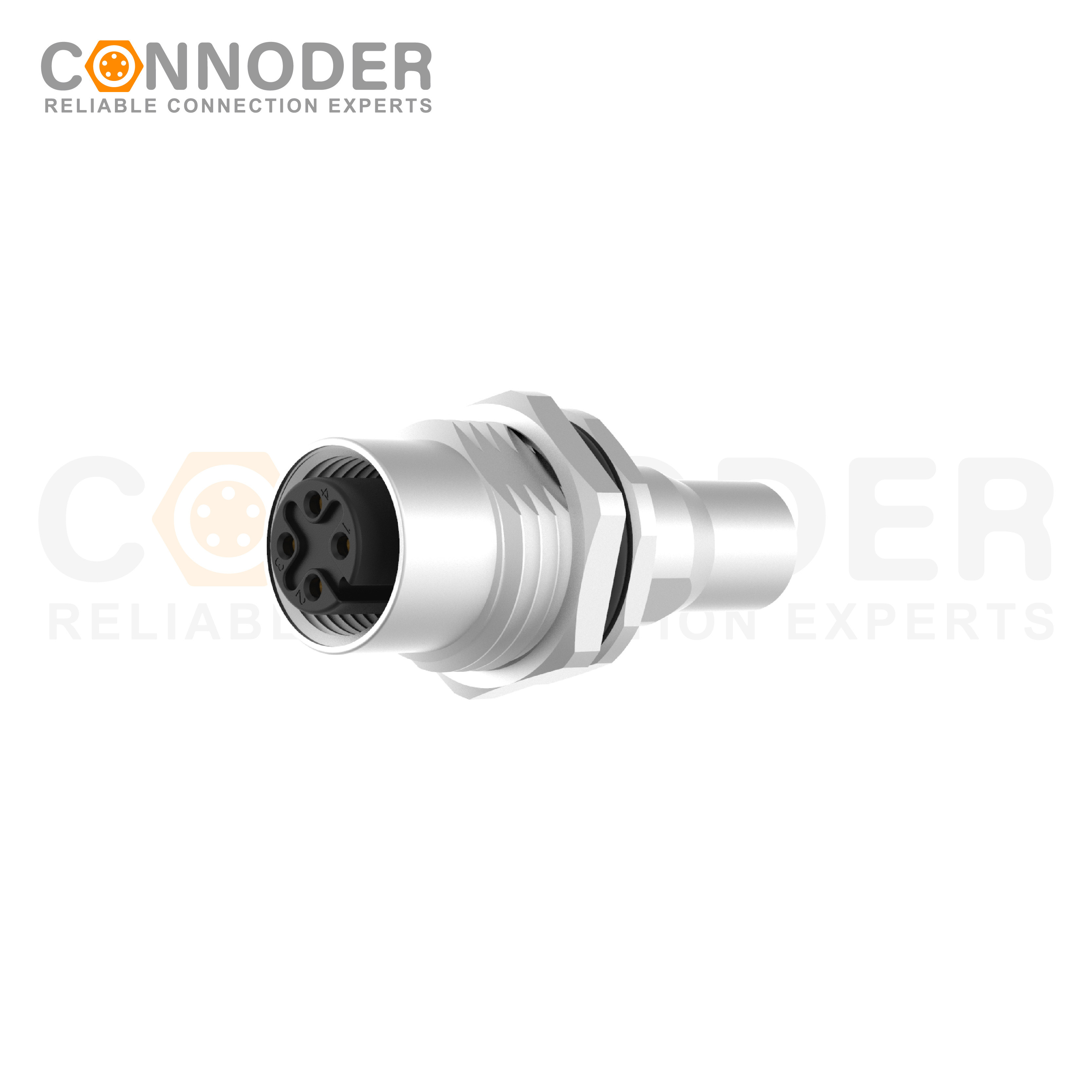 M12 A 4 Pin Circular Connector