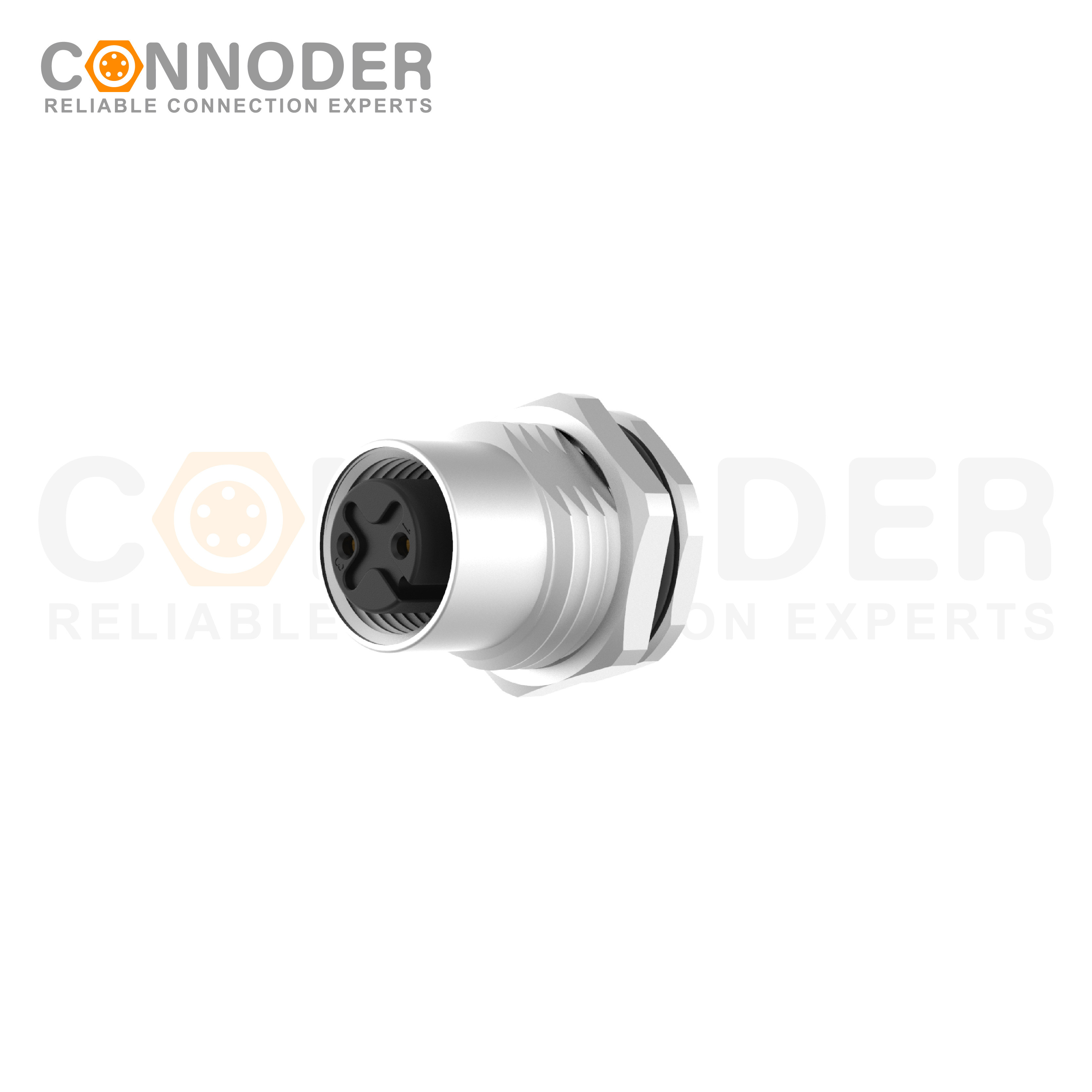 M12 A 2 Pin Circular Connector