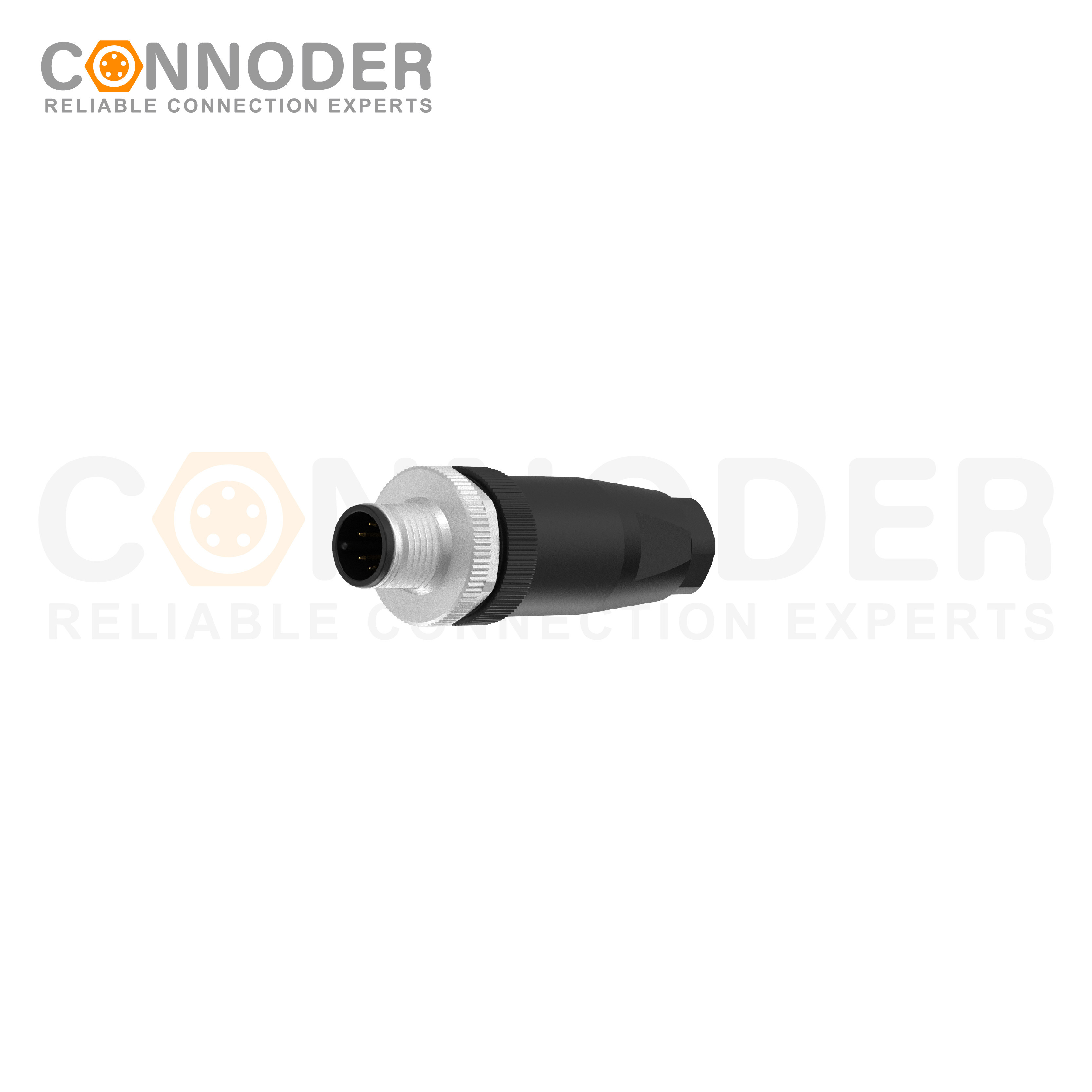 M12 A 6 Pin Circular Connector