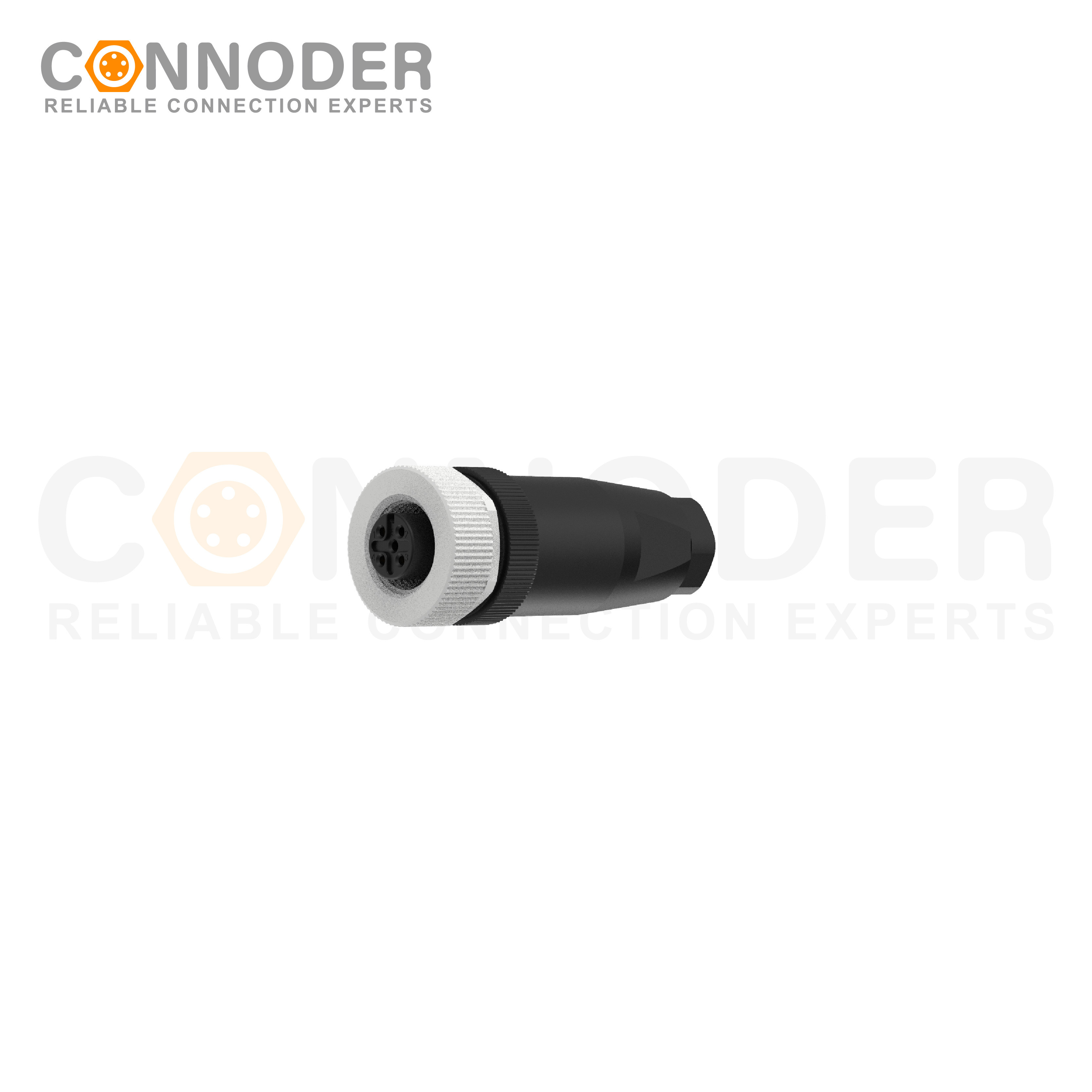 M12 A 3 Pin Circular Connector