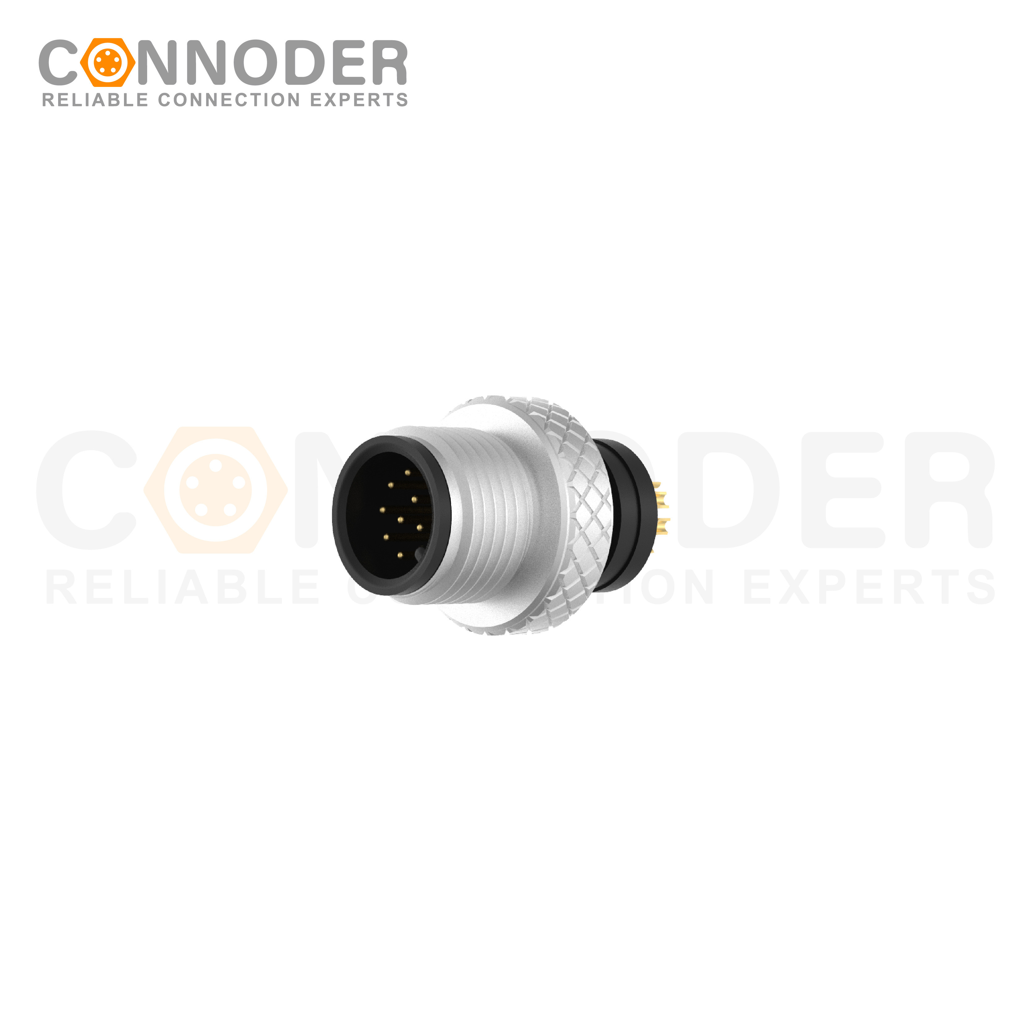M12 A Male 12 Pin Circular Connector