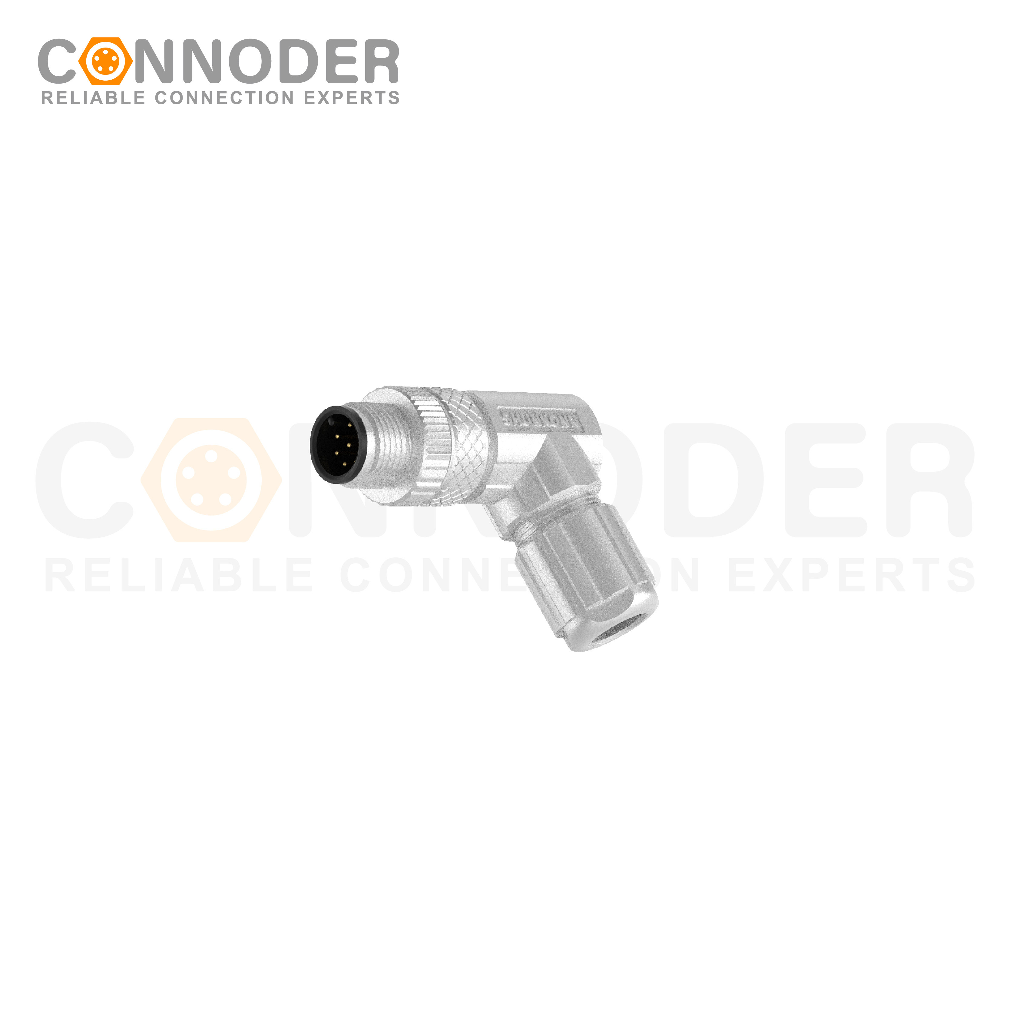 M12 A Male 8 Pin Circular Connector