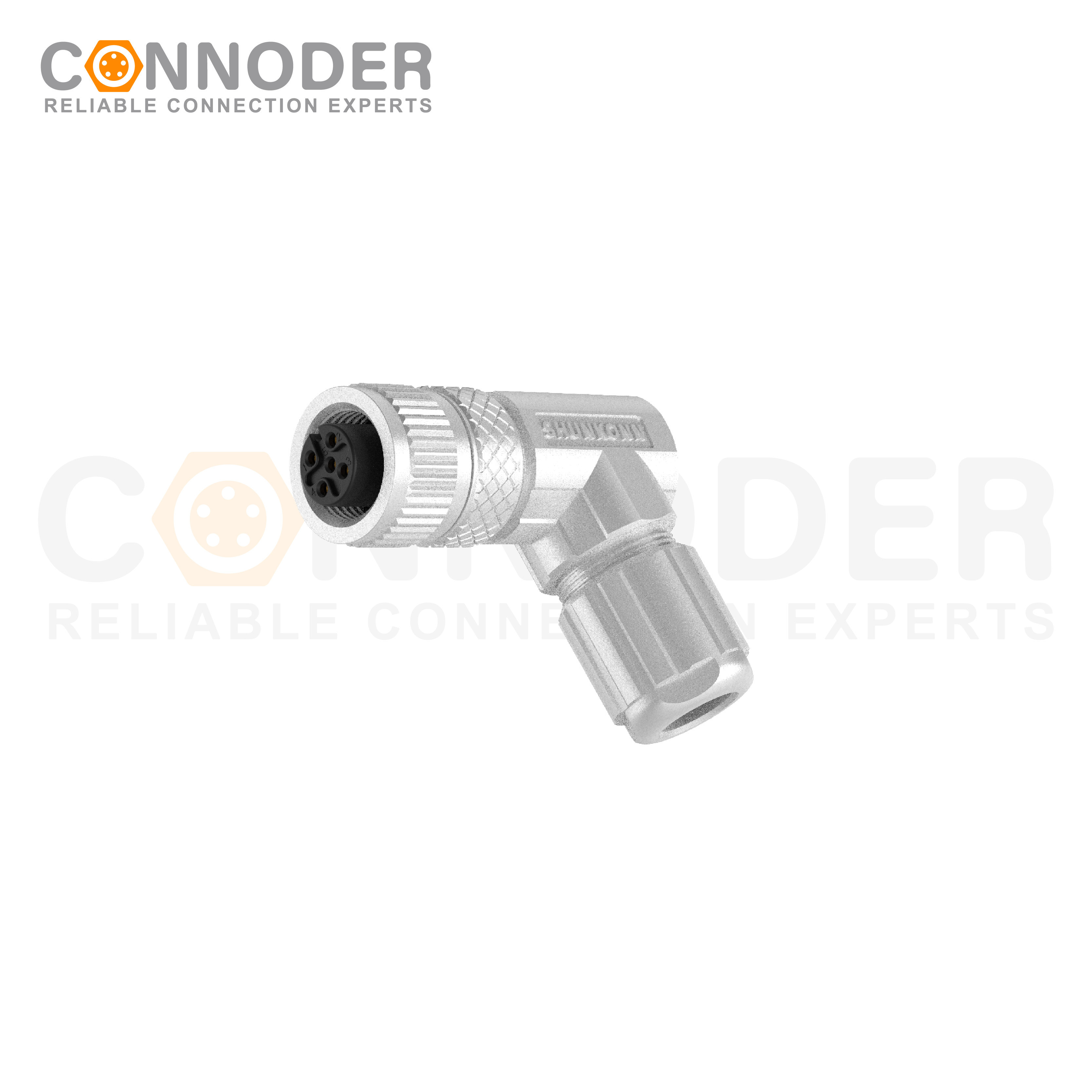 M12 A Female 5 Pin Circular Connector