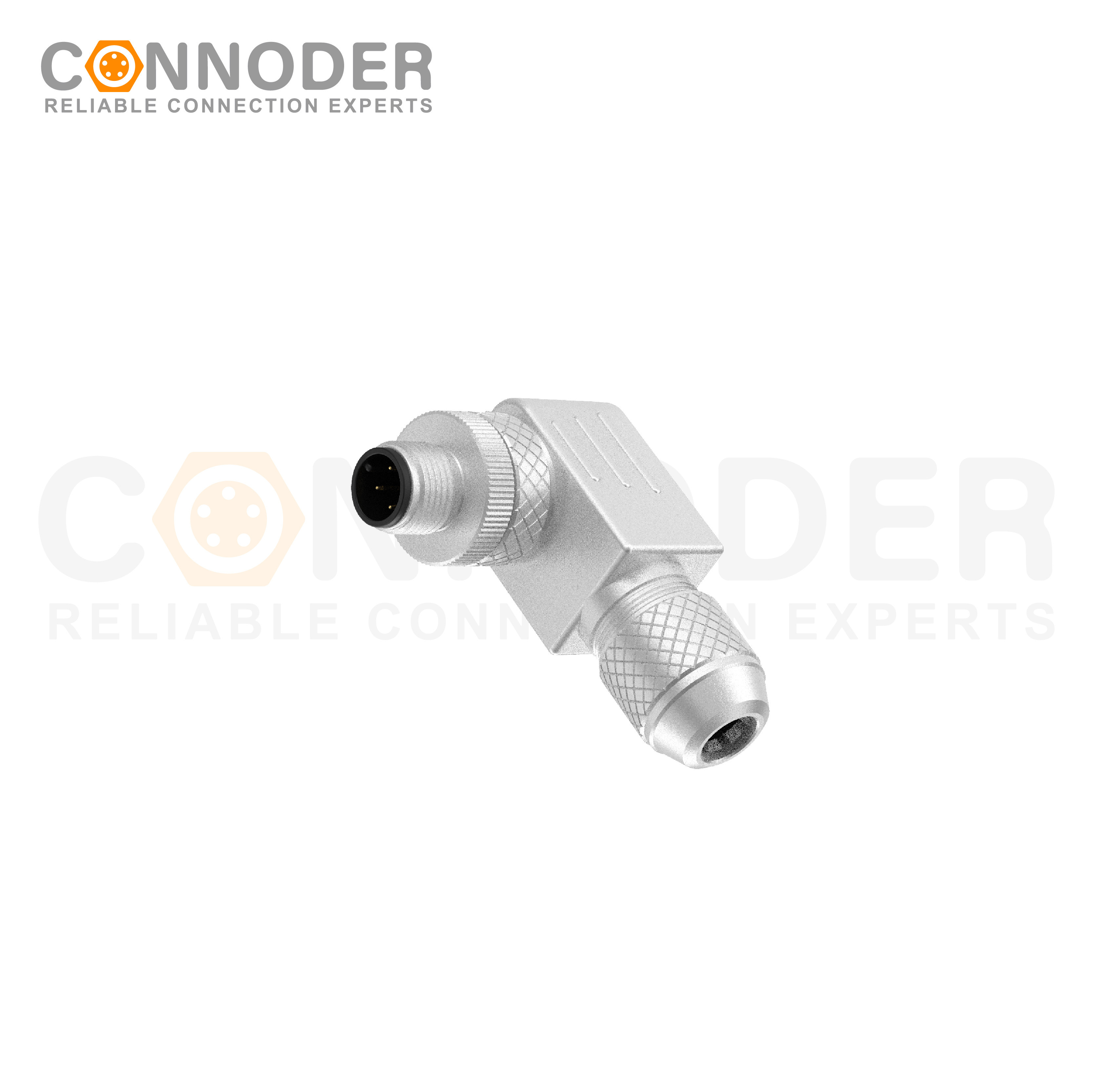 M12 A Male 4 Pin Circular Connector
