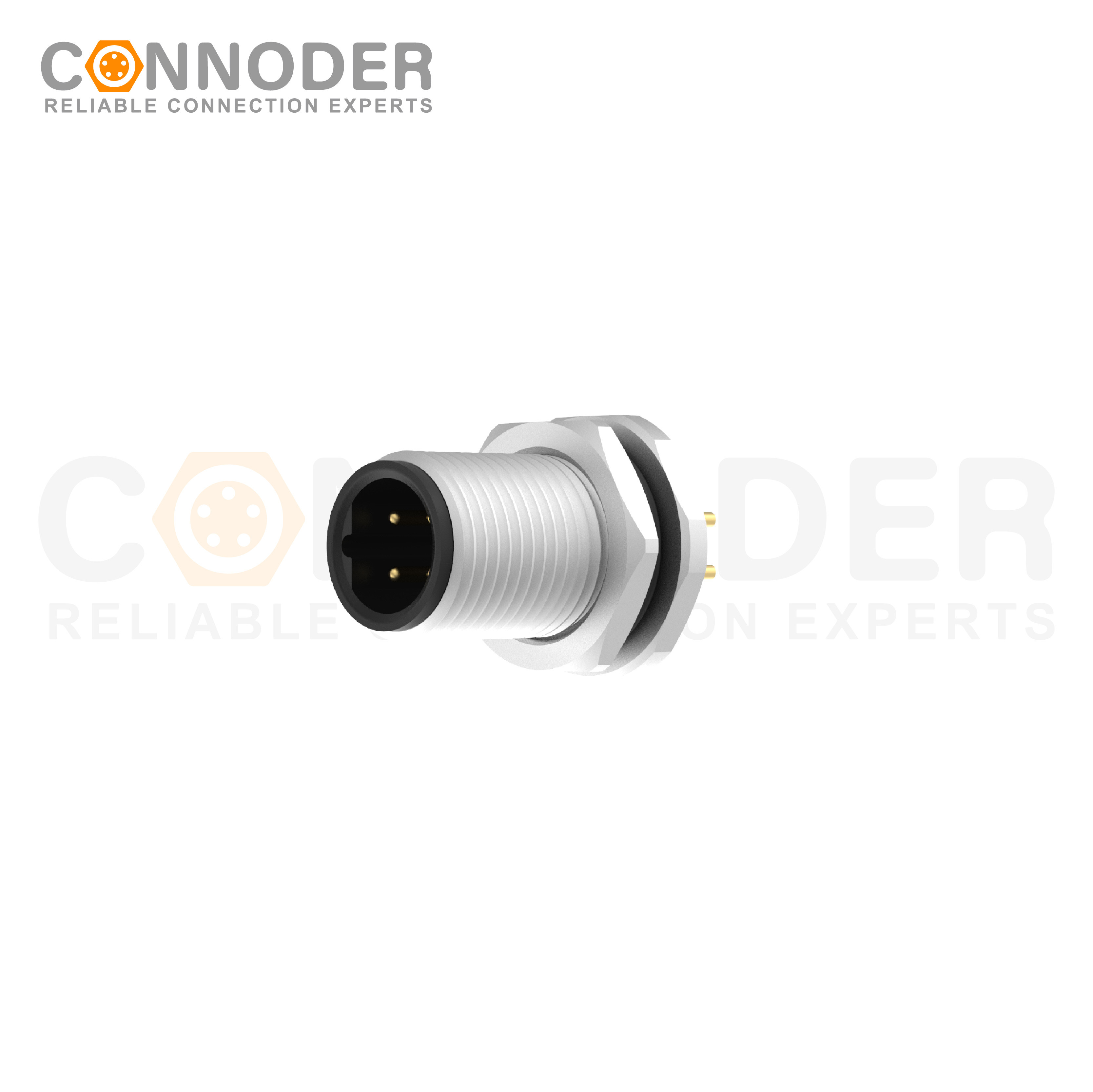 M12 B Male 4 Pin Circular Connector