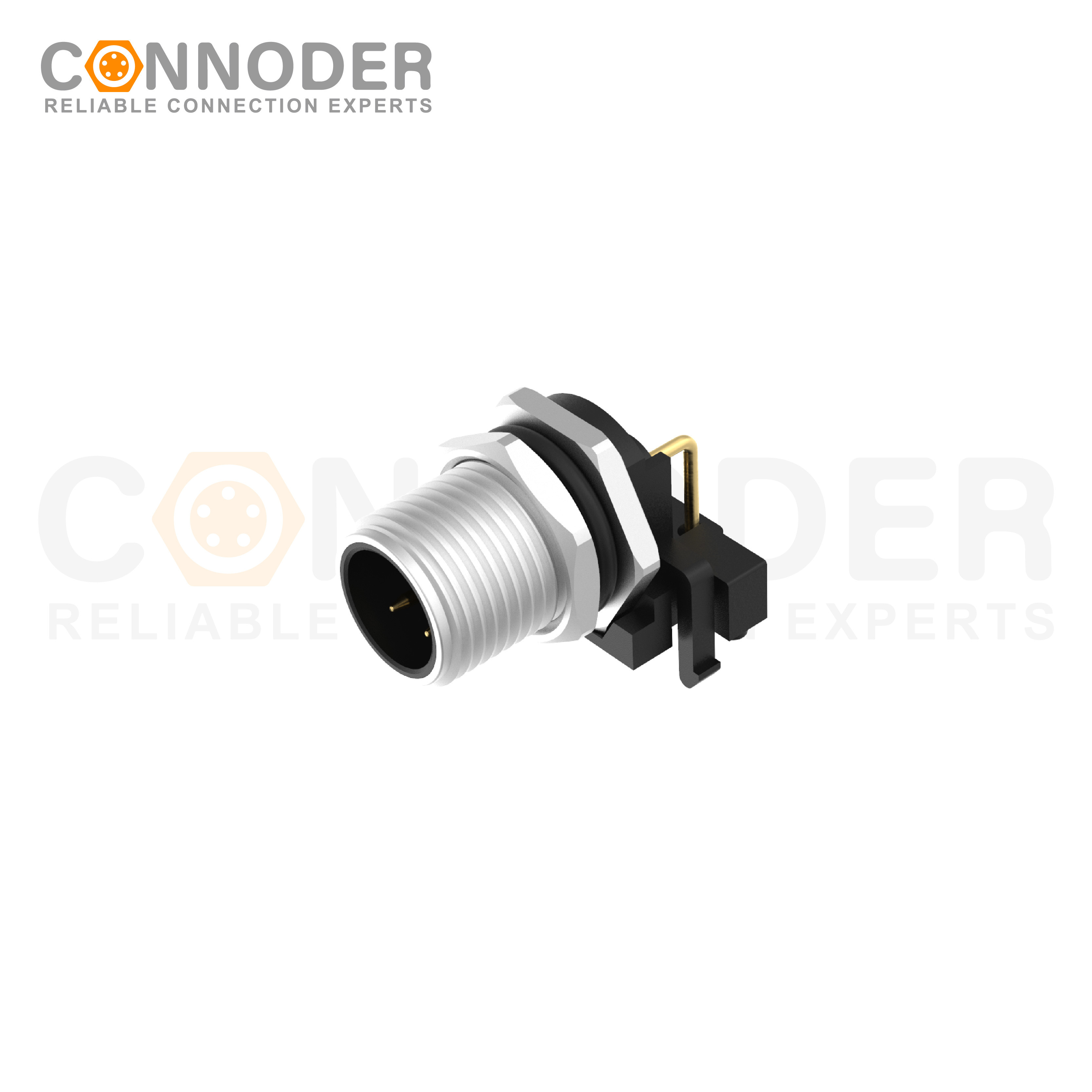 M12 B Male 3 Pin Circular Connector