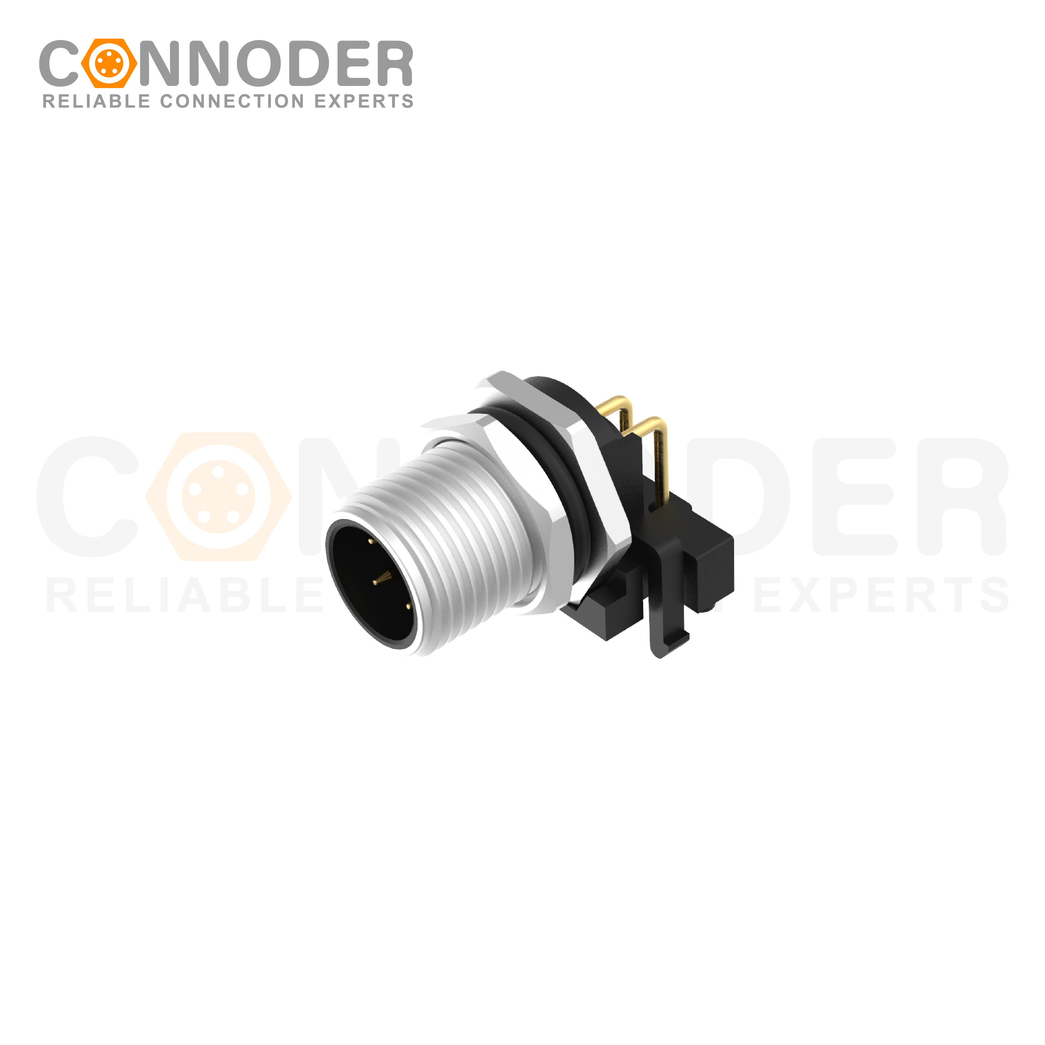 M12 B Male 4 Pin Circular Connector