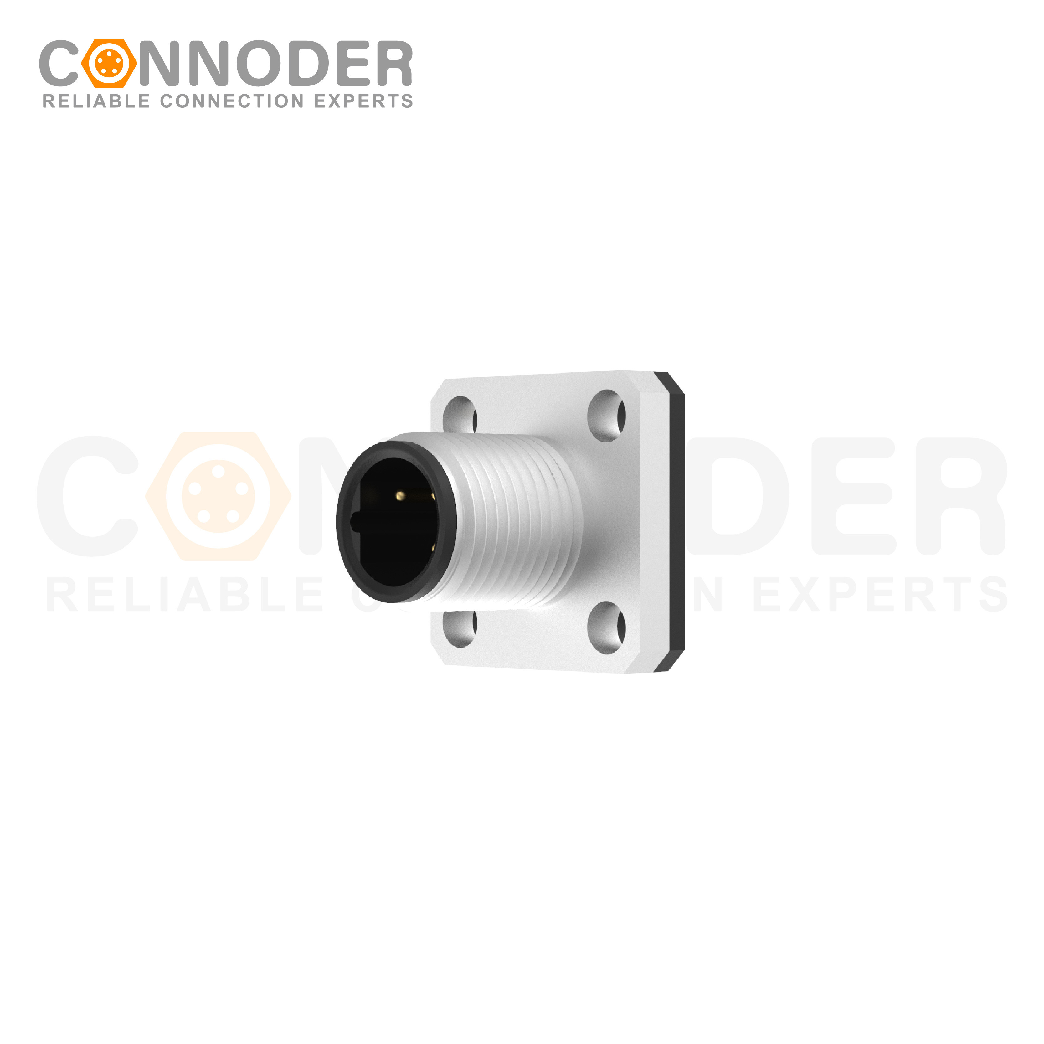 M12 B Male 3 Pin Circular Connector