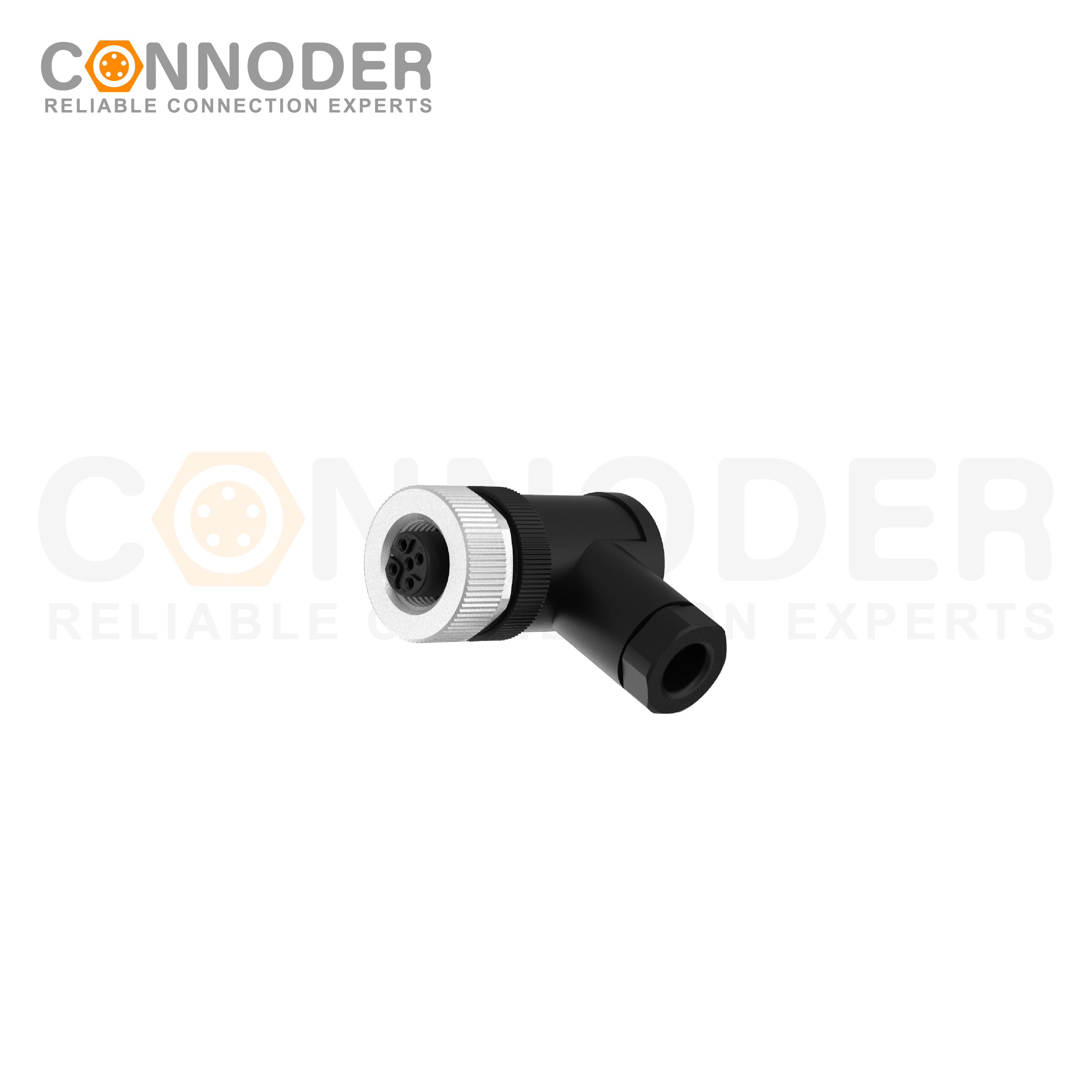 M12 B Female 3 Pin Circular Connector