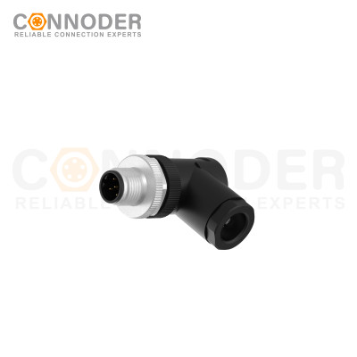 Wholesale M12 B-Coded Circular Connector, Male, Field Wireable, Screw Termination, PG9 Cable Gland