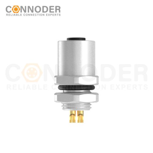 Wholesale M5 Female Circular Connector | Panel Mount,Solder Connection, Rear Fastened