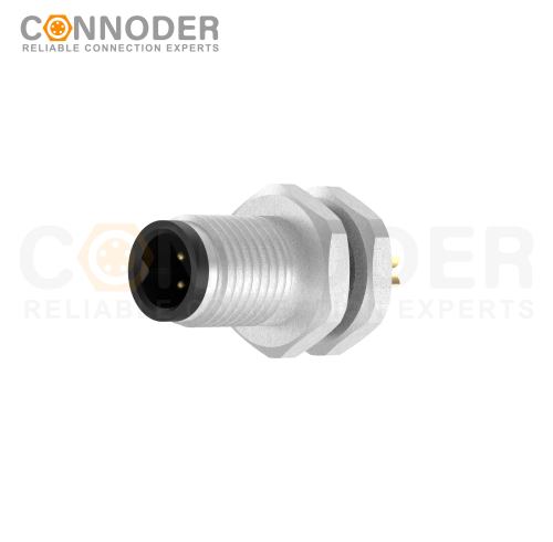 Wholesale M5 Male Circular Connector | Panel Mount,Solder Connectio, Front Fastened