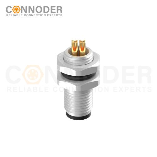 Wholesale M5 Male Circular Connector | Panel Mount,Solder Connectio, Front Fastened