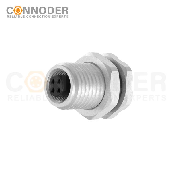 Wholesale M5 Female Circular Connector | Panel Mount,Solder Connectio, Front Fastened