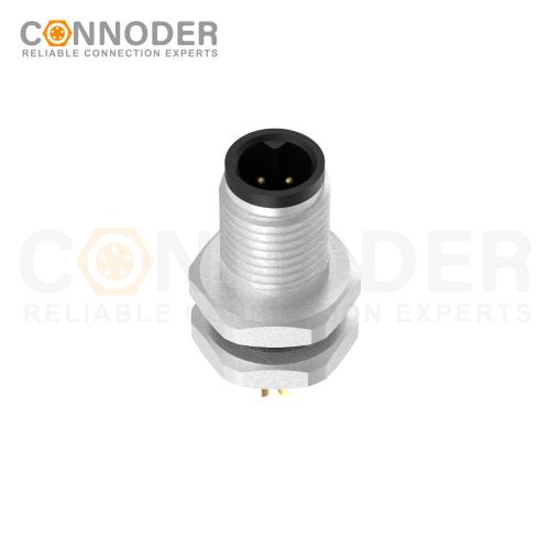 Wholesale M5 Male Circular Connector | Panel Mount,Solder Connectio, Front Fastened