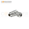 M9 Circular Connector Male End, Bent Pin Type, All - metal Shell, 2 - 8P, Wire - soldering Type