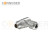 M9 Circular Connector Male End, Bent Pin Type, All - metal Shell, 2 - 8P, Wire - soldering Type
