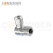 M9 Circular Connector Female End, Bent Pin Type, All - metal Shell, 2 - 8P, Wire - soldering Type