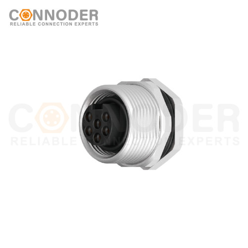 7/8" Female circular connector Front Fastened,with PCB welded screw 7/8-16UHF