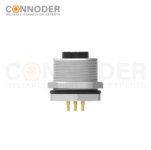 7/8" Female circular connector Front Fastened,with PCB welded screw 7/8-16UHF