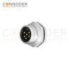 7/8 circular connector male panel - type front - panel installation, 3 - 6 cores wire - welding type, 7/8 - 16UNF